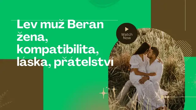 Video thumbnail for Lev muž Beran žena, kompatibilita, láska, přátelství(Czh)
