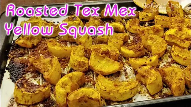 Video thumbnail for Roasted Tex Mex Yellow Squash | Dining In With Danielle