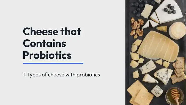 Video thumbnail for Types of Cheese with Probiotics