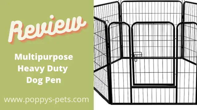 Video thumbnail for Best Strong Multi-Purpose Pen for Dogs, Young Dogs, Rabbits, Gardens