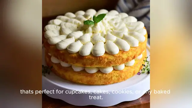 Video thumbnail for vanilla frosting recipe