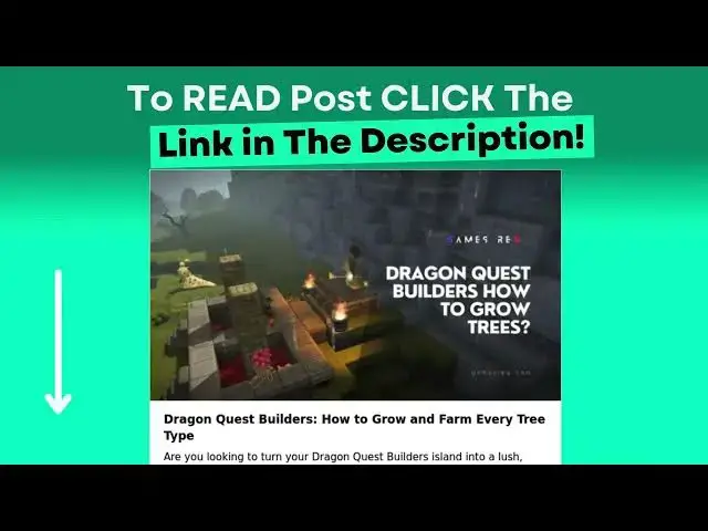 Video thumbnail for Dragon Quest Builders: How to Grow and Farm Every Tree Type
