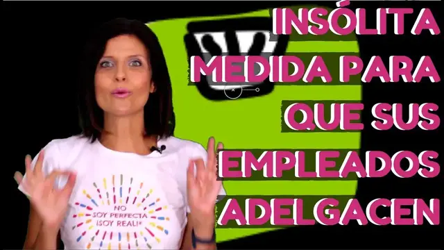 Video thumbnail for Insólita medida para que sus empleados adelgacen.