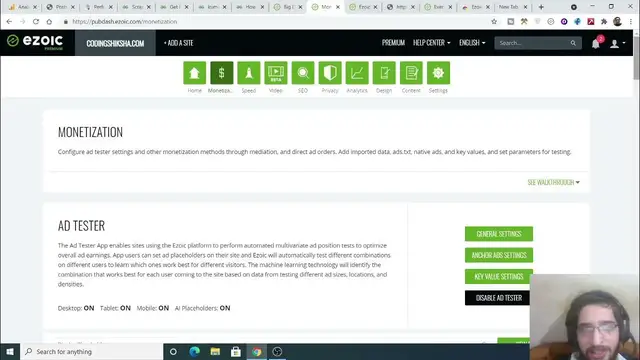 Video thumbnail for Ezoic Ads Live Earning Proof + Tips to Boost Revenue and ePMV by 1000% With Proof