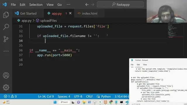 Video thumbnail for Python 3 Flask Project to Upload CSV File Data in MySQL Table Using Pandas Library in Browser