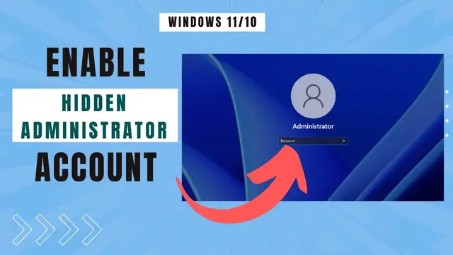 Video thumbnail for How To Enable Administrator Account In Windows 11 & 10