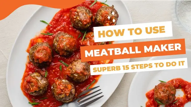 Video thumbnail for How To Use Meatball Maker, Superb 15 Steps To Do It