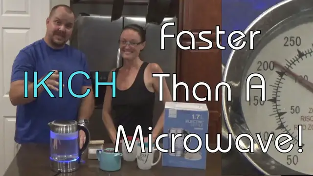 Video thumbnail for Review IKICH Electric Glass Kettle... Boil Water Fast!