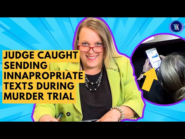 Video thumbnail for This Judge Was Busted For Sending Over 500 Texts During A Murder Trial