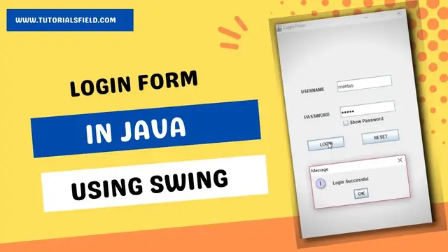 'Video thumbnail for Login Form in Java Swing | Source Code | GUI Login Form'