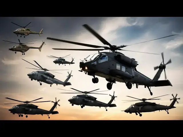 Video thumbnail for Top Military Helicopter Types You Need to Know