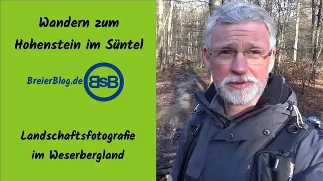 'Video thumbnail for Wandern zum Hohenstein im Süntel - Landschaftsfotografie im Weserbergland'