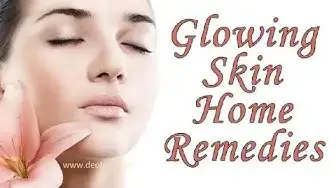 'Video thumbnail for Home Remedies For Glowing Skin - How to get glowing skin naturally at home @Deobita #skincare'