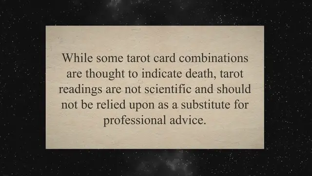 'Video thumbnail for Tarot Cards and Death Prophecies'