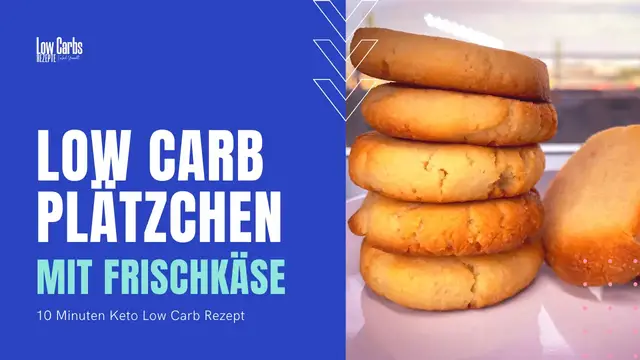 Video thumbnail for Low Carb Plätzchen mit Frischkäse - Low Carbs Rezepte