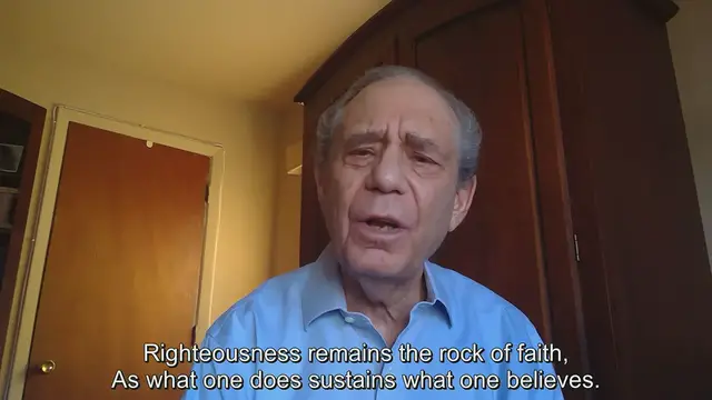 Video thumbnail for Righteousness Remains the Rock of Faith