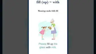 Video thumbnail for Fill up meaning | fill up sentences | Common English Idioms #shorts