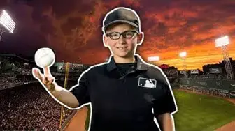 Video thumbnail for The 7 Year Old Baseball Umpire on a Mission to Break the Guinness World Record! #LathanWilliams