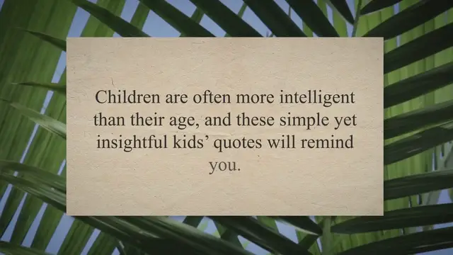 Video thumbnail for 50 Best Self Esteem & Encouragement Inspirational Quotes for Kids