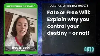 Video thumbnail for Beatrice believes you can only control so much in life. Not that you shouldn't work hard!