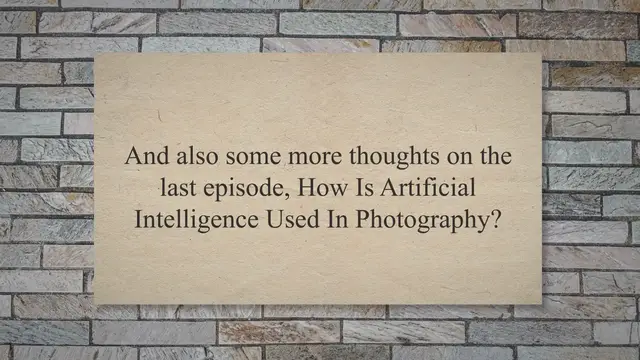 'Video thumbnail for How Technology In Cameras Helps Us To Take Photos'