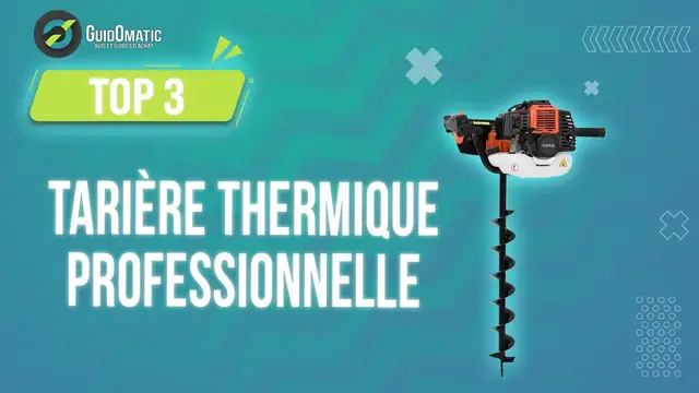 Video thumbnail for 💥[TOP 3] TARIÈRE THERMIQUE PROFESSIONNELLE (NOUVEAUTÉS) 2024 - Comparatif & Guide d'achat!