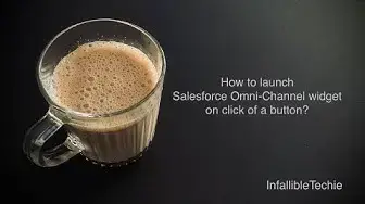Video thumbnail for Open Salesforce Omni Channel widget on a button click