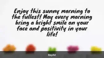 Video thumbnail for 140+ Sweet Good Morning Love Messages For Him