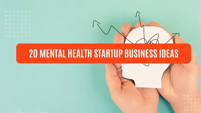 Video thumbnail for 20 mental health startup business ideas