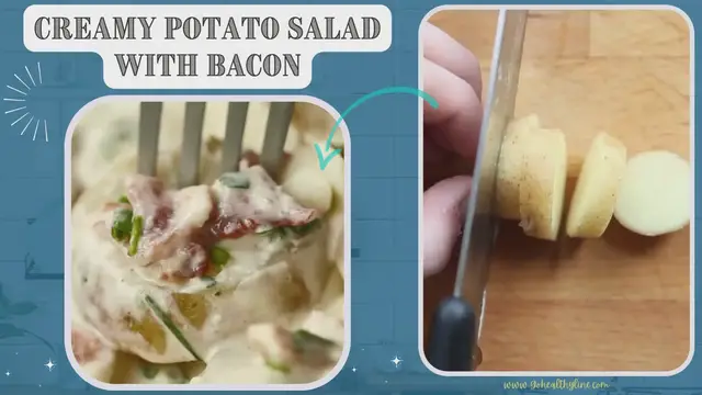 Video thumbnail for Creamy Potato Salad with Bacon
