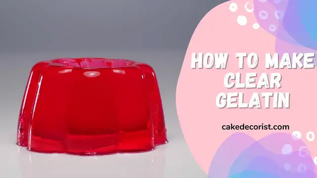 Video thumbnail for How To Make Clear Gelatin