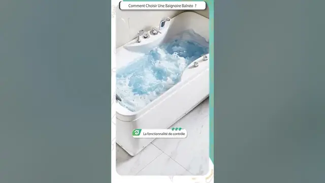 Video thumbnail for BAIGNOIRE BALNEO - Les critères à prendre en compte ! 🥇