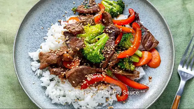 Video thumbnail for stir fry recipe