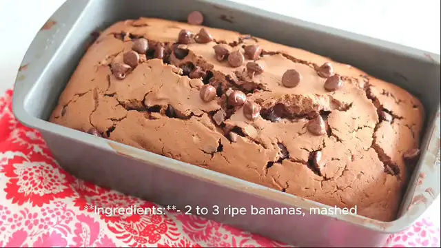 Video thumbnail for quick bread recipe