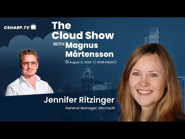 'Video thumbnail for The Cloud Show with Magnus Mårtensson ft. Jennifer Ritzinger - Ep: 41'