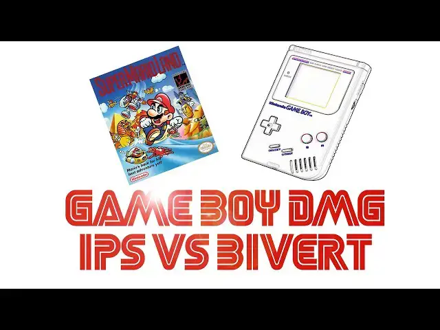 'Video thumbnail for Super Mario Land - Game Boy | DMG IPS vs Bivert'