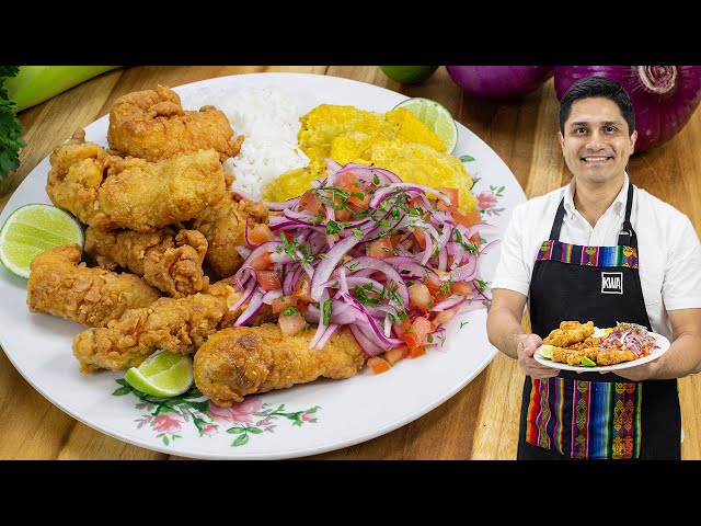 Video thumbnail for ¡Chicharrón de Pescado! Crujiente, Sabroso y Fácil de Hacer en Casa 🐟🔥