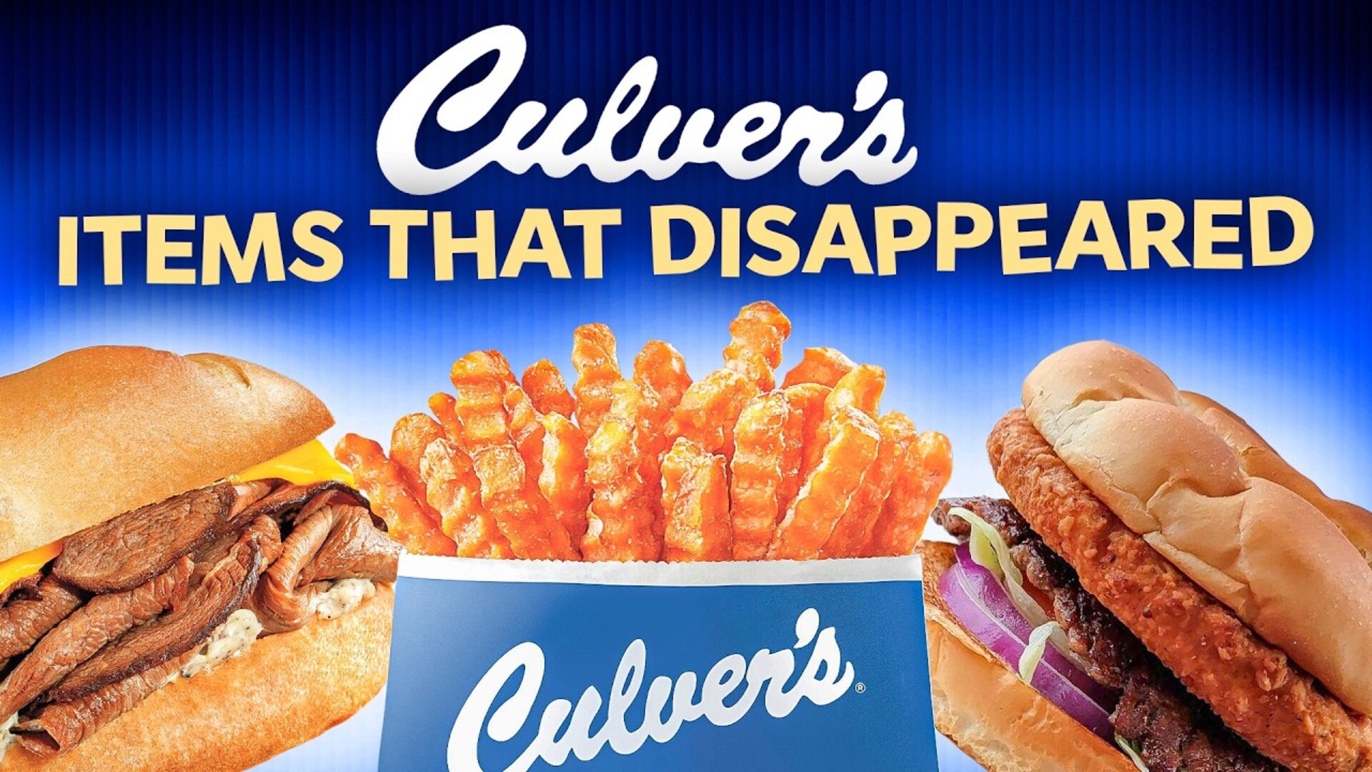 Video thumbnail for 11 Items Culver's Sadly Took Off Its Menu