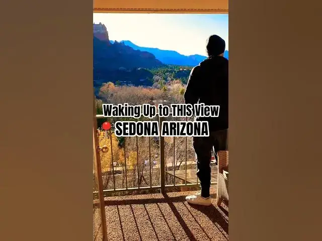 Video thumbnail for Mountain Views From the Balcony 📍Sedona, AZ 🌄