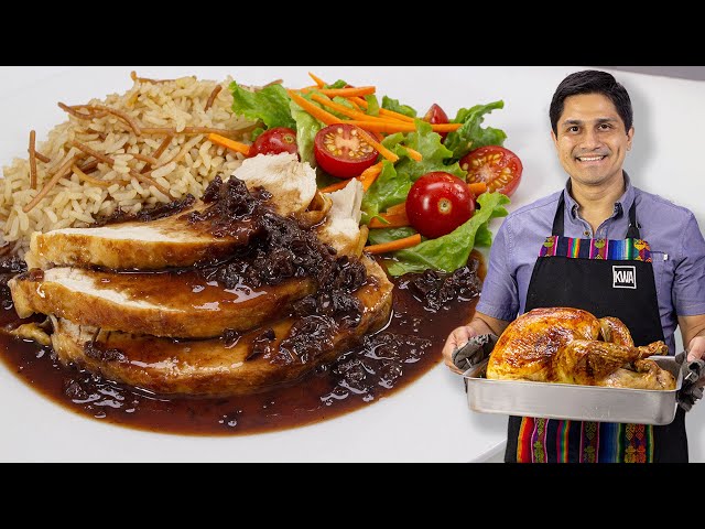 Video thumbnail for Pavo JUGOSO en Salsa de Ciruelas Pasas | KWA