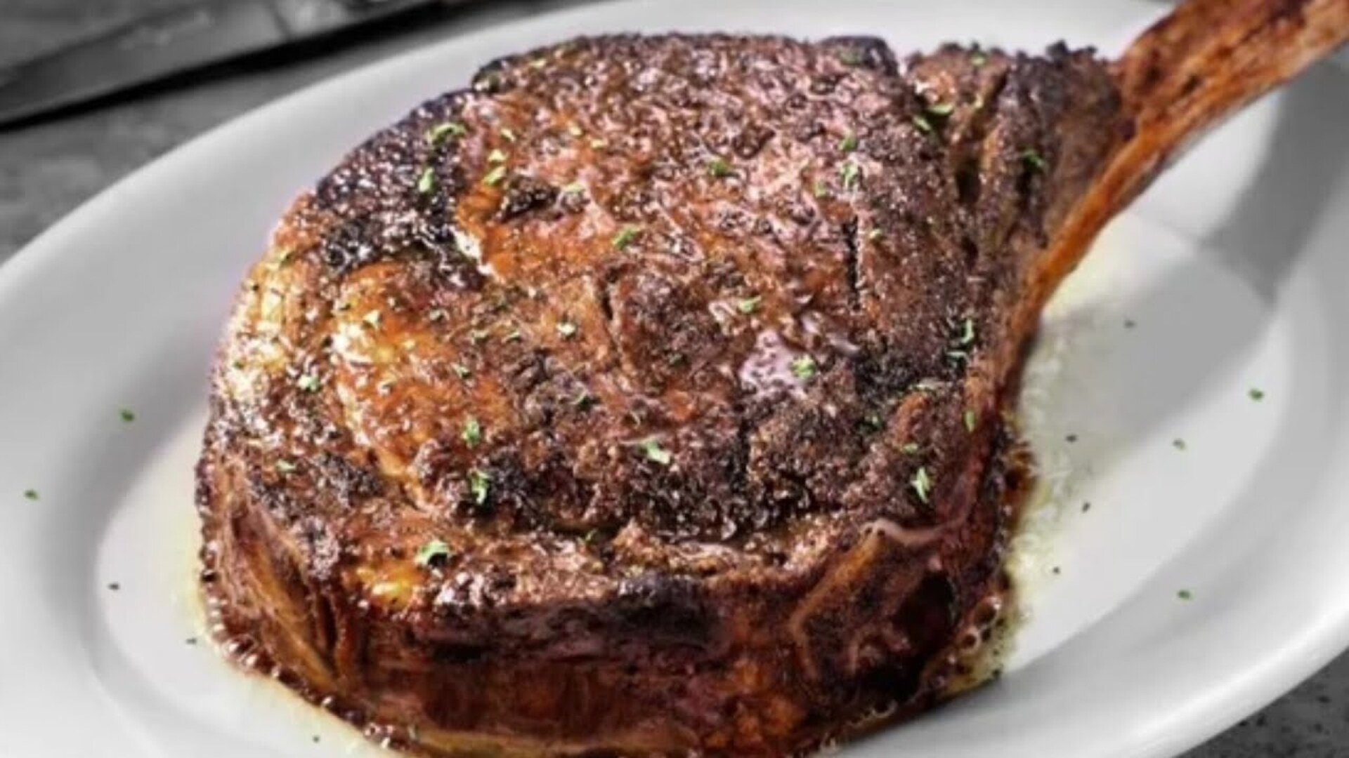 Video thumbnail for The Truth About Ruth's Chris Ribeye Steaks
