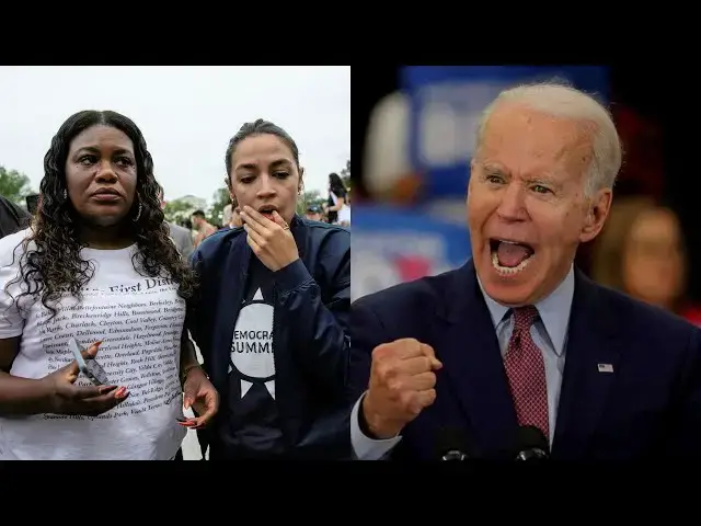Video thumbnail for Biden White House Shreds Squad Member - 'Not Now, Not Ever!'