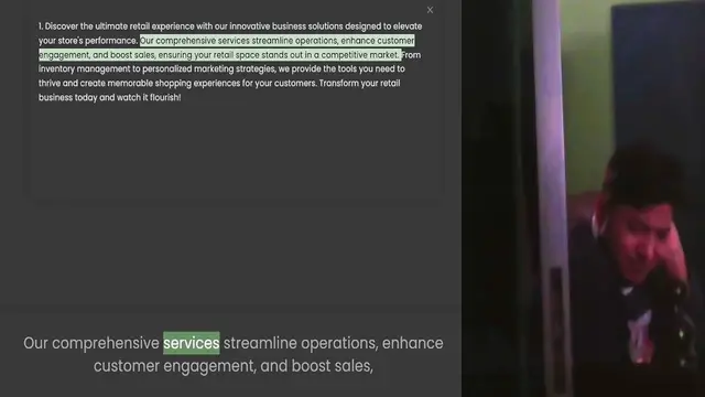 Video thumbnail for 1. Discover the ultimate retail experience with our innovative business solutions designed to elevate your store's performance. Our comprehensive services streamline operations, enhance customer engagement, and boost sales, ensuring your