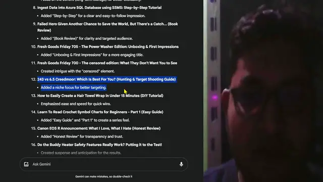 Video thumbnail for 243 vs 6.5 Creedmoor Which Is Best For You (Hunting & Target Shooting Guide) Added a niche focus for better targeting.