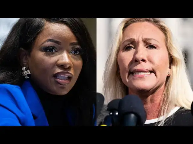 Video thumbnail for Jasmine Crockett Loses Her Mind During Hearing - Marjorie Taylor Greene Shuts Her Down