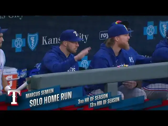 'Video thumbnail for Marcus Semien CRUSHES a Solo Home Run! | 3rd HR of 2023! | Texas Rangers | 4/17/2023'