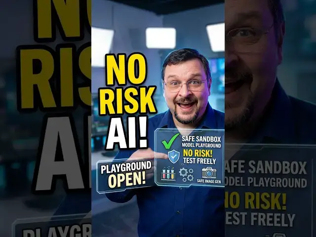 Video thumbnail for Finally Experiment with AI Safely #shorts