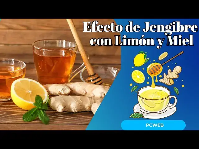 Video thumbnail for Poderoso Efecto de Jengibre con Limón y Miel en tu Salud