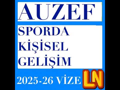 Video thumbnail for Sporda Kişisel Gelişim 2025-2026 Vize Soruları