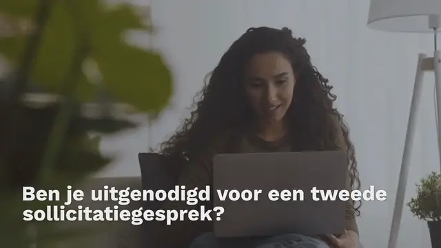 Video thumbnail for Tweede sollicitatiegesprek? Zo win jij het van je concurrenten
